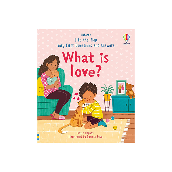 어스본 Usborne Lift-the-Flap Very First Questions and Answers What Is Love? - 플랩북/보드북