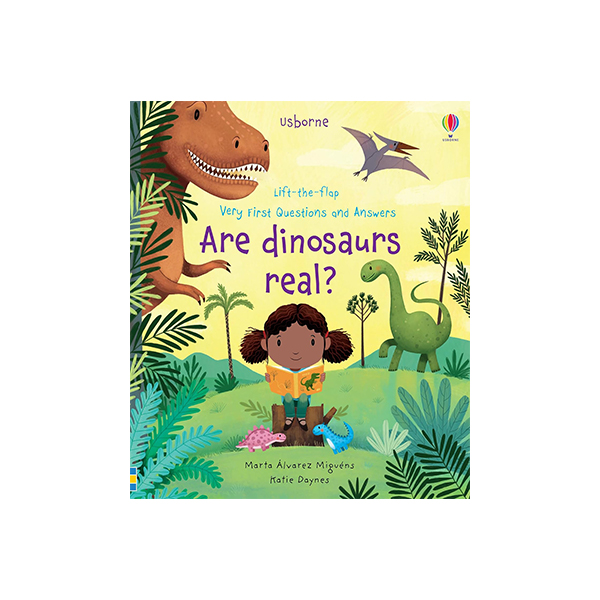 어스본 Usborne Lift-the-Flap Very First Questions and Answers Are Dinosaurs Real? - 플랩북/보드북