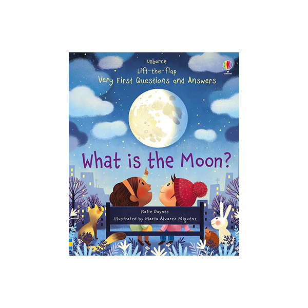 어스본 Usborne Lift-the-Flap Very First Questions and Answers What Is the Moon? - 플랩북/보드북