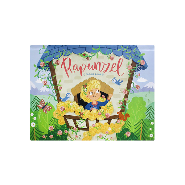 Rapunzel Pop-Up Book (QR음원 포함) - 팝업북/하드커버북