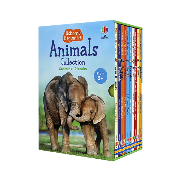 어스본 Usborne Beginners: Animals Collection Contains 10 Books - 하드커버