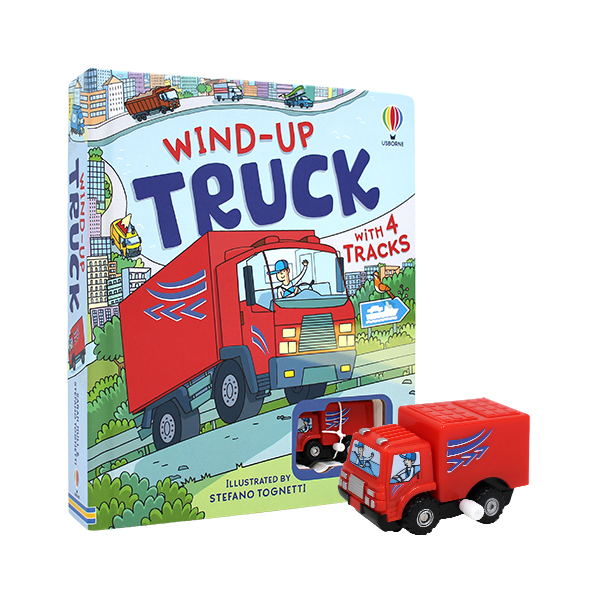 어스본 Usborne Wind-up Truck - 보드북