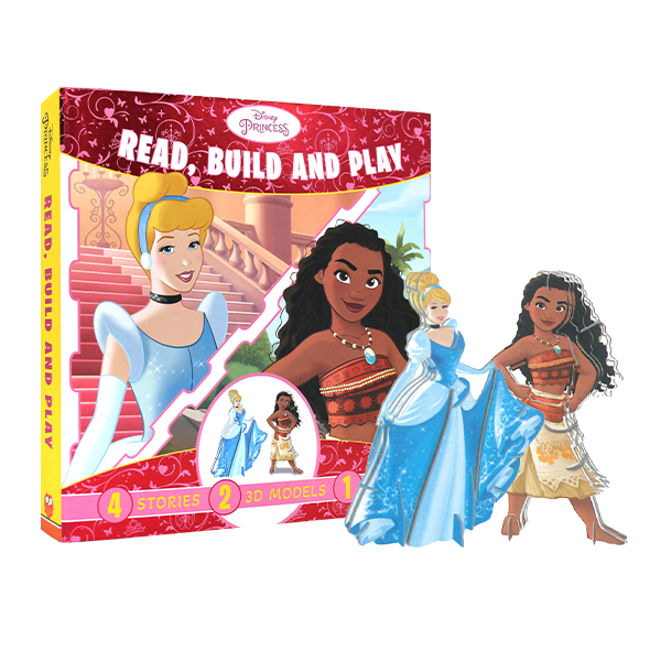 Disney Princess: Read, Build and Play - 하드커버