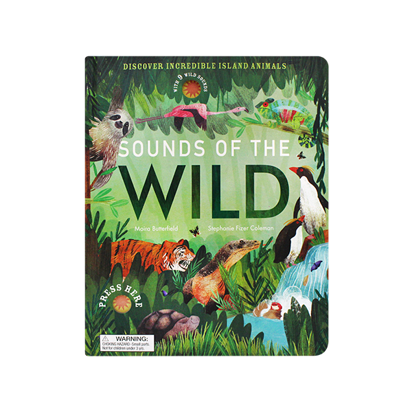 Sounds of the Wild : Discover Incredible Island Animals - 사운드북/하드커버북
