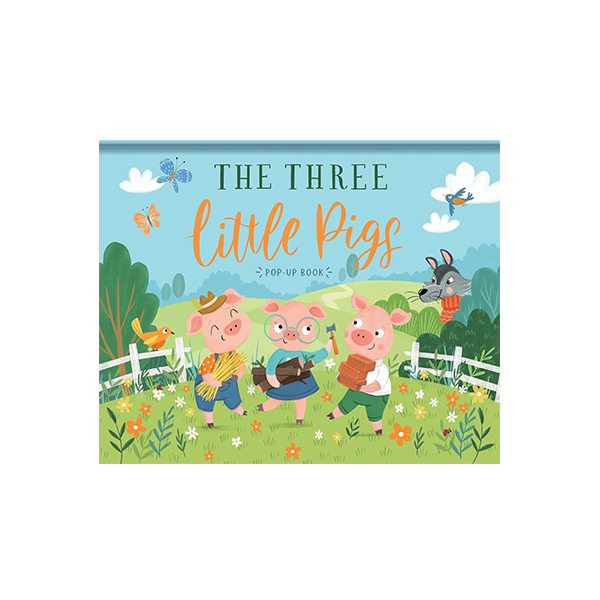 The Three Little Pigs Pop-Up Book (QR음원 포함) - 팝업북/하드커버북