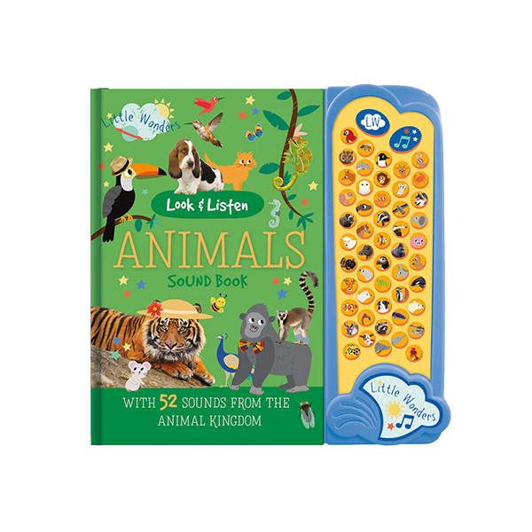 Look & Listen Animals Sound Book With 52 Sounds! - 사운드북/보드북