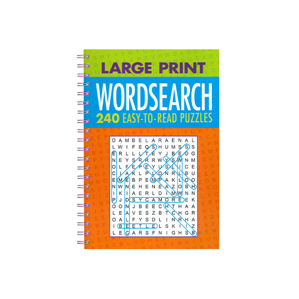 Large Print Word search: 240 Easy-To-Read Puzzles - 페이퍼북