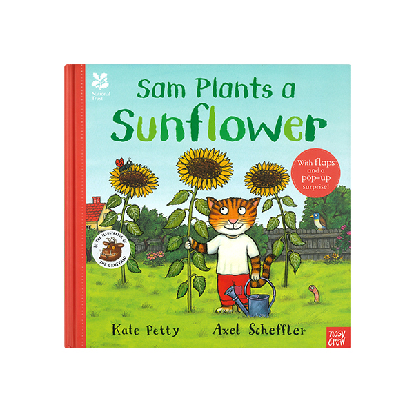 Sam Plants a Sunflower(with flaps and a pop-up surprise!) - 플랩팝업북/하드커버북