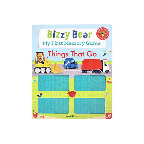 Bizzy Bear My First Memory Game Book : Things That Go - 조작보드북