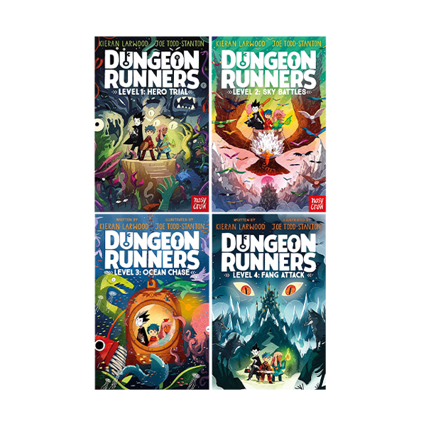 Dungeon Runners 4 Books Set - 챕터북/페이퍼북