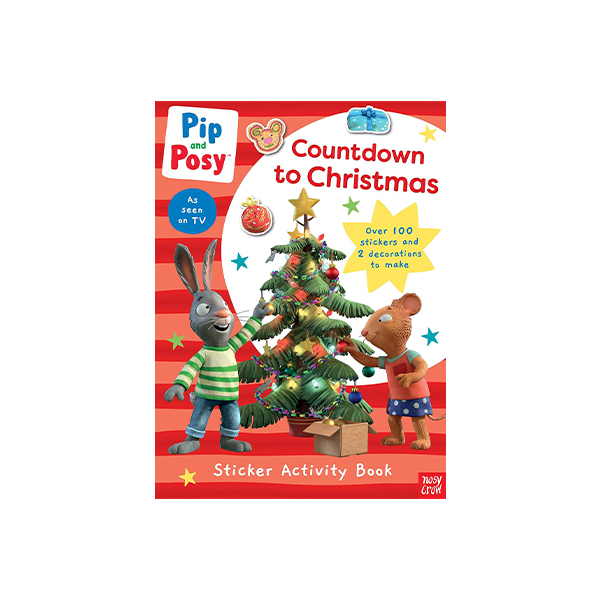 Pip and Posy : Countdown to Christmas(Sticker Activity Book) - 스티커북/페이퍼북
