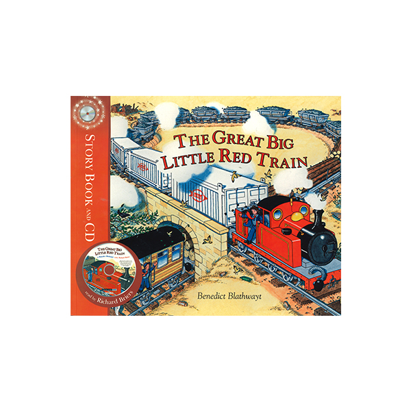 The Great Big Little Red Train (with CD) - 페이퍼북