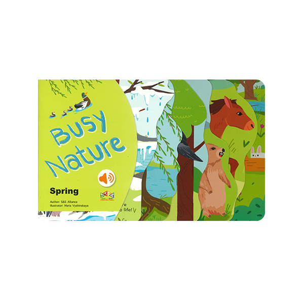 Busy Nature : Spring - 사운드북/보드북