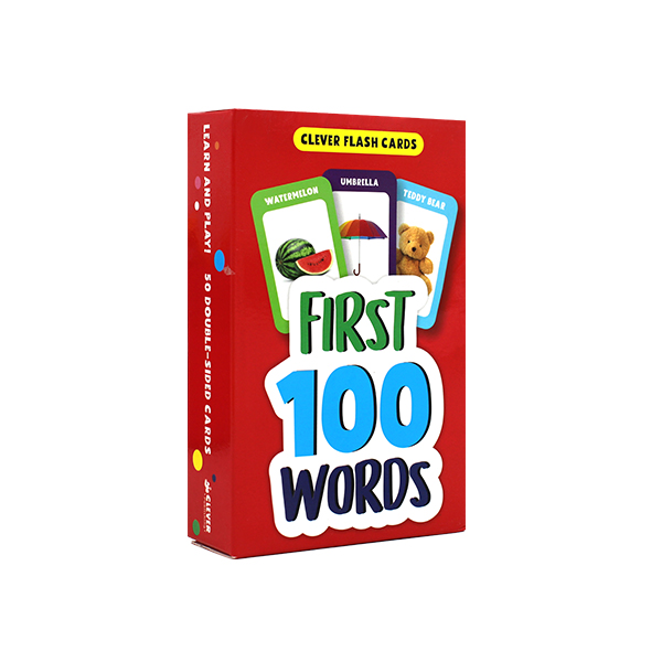 First 100 Words (Clever Flash Cards) - 플래시카드
