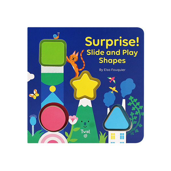 Surprise! Slide and Play Shapes - 조작보드북