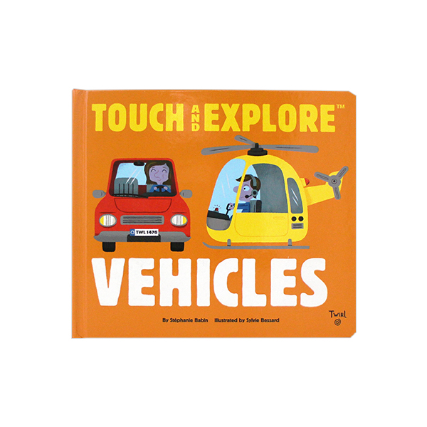 Touch And Explore Vehicles - 하드커버북