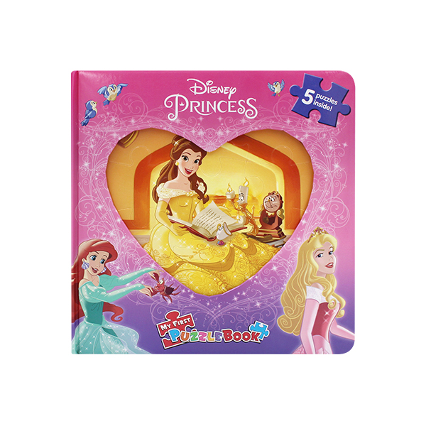 Disney Princess : My Puzzle Book (5 Puzzles Inside!) 퍼즐북