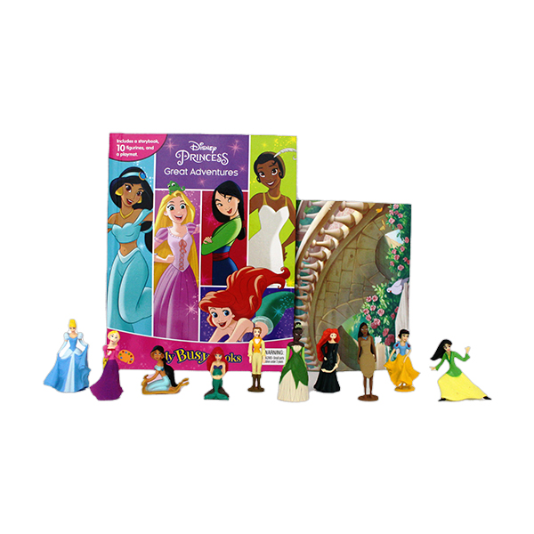 Disney Princess Great Adventures My Busy Book - 공주 그레이트 비지북