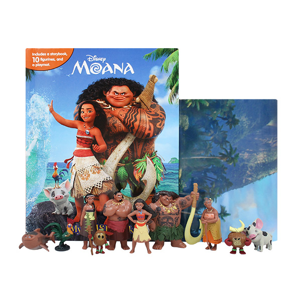 모아나 Disney Moana: My Busy Book - 비지북/피규어북