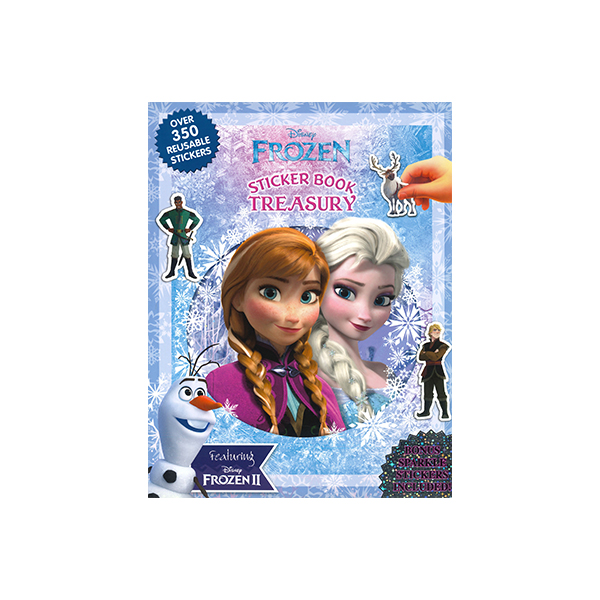 Disney Frozen Sticker Book Treasury(Over 350 Reusable Stickers) - 페이퍼북