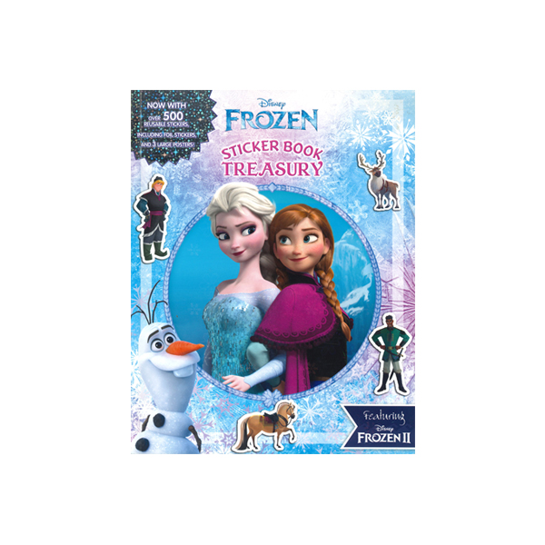 Disney Frozen Sticker Book Treasury (500 Stickers) - 스티커북