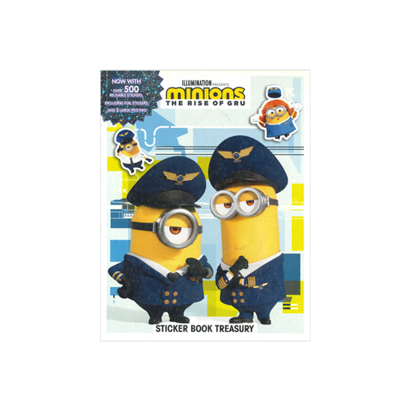 Minions The Rise of Gru (Over 500 Reusable Stickers) - 스티커북/페이퍼북