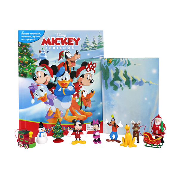 Disney Mickey and Friends Christmas Busy Book - 피규어북/비지북