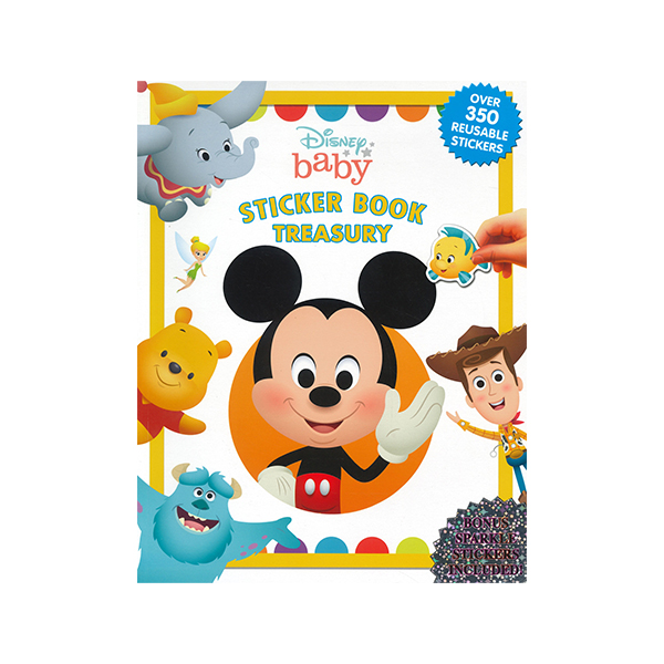 Disney Baby Sticker Book Treasury (Over 350 Reusable Stickers)  - 스티커북/페이퍼북