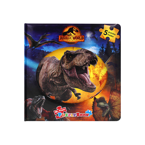 Jurassic World Dominion : My Puzzle Book (5 Puzzles Inside!) 퍼즐북