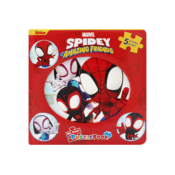 Marvel Spidey and his Amazing Friends : My Puzzle Book (5 Puzzles Inside!) 퍼즐북
