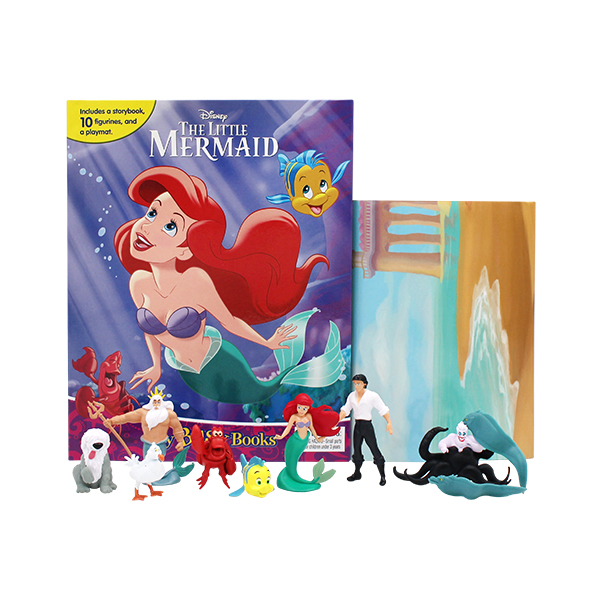 Disney The Little Mermaid : My Busy Books - 비지북