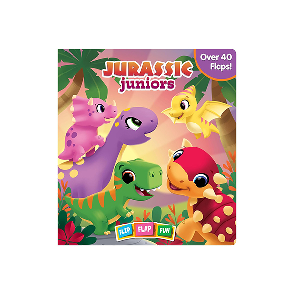 Jurassic Juniors Flip Flap Fun Book - 보드북