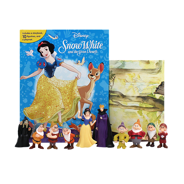 Disney Snow White and the Seven Dwarfs : My Busy Book 비지북 피규어북