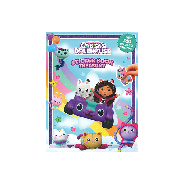 Dreamworks Gabby's Dollhouse Sticker Book Treasury (Over 350 Reusable Stickers)