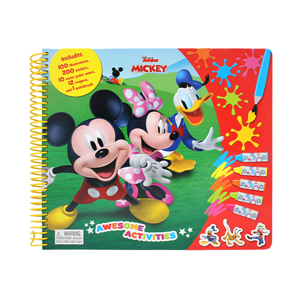 Disney Junior Mickey Awesome Activities - 컬러링북/하드커버