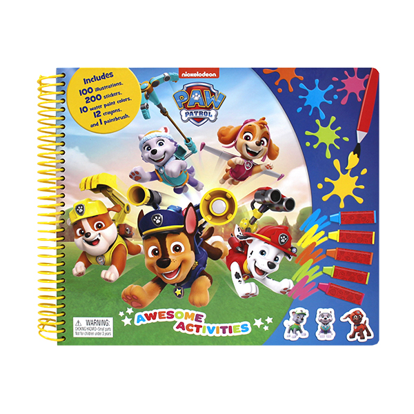 PAW Patrol Awesome Activities - 컬러링북/하드커버