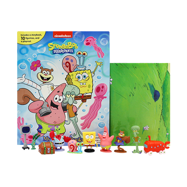 Spongebob Squarepants : Busy Books 비지북 피규어북