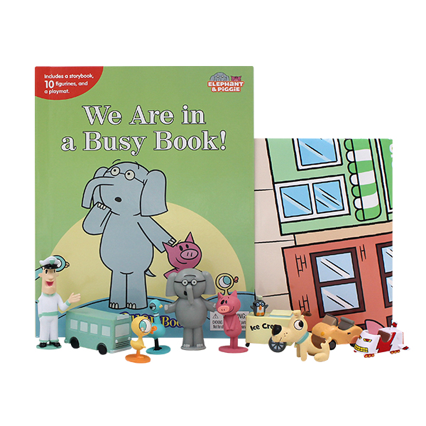 Elephant & Piggie We are in a Busy Book! : My Busy Books - 비지북/피규어북
