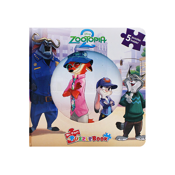 Disney Zootopia 2 : My Puzzle Book (5 Puzzles Inside!) - 퍼즐북/보드북