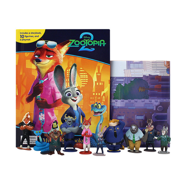 Disney Zootopia 2 : My Busy Books - 비지북/피규어북