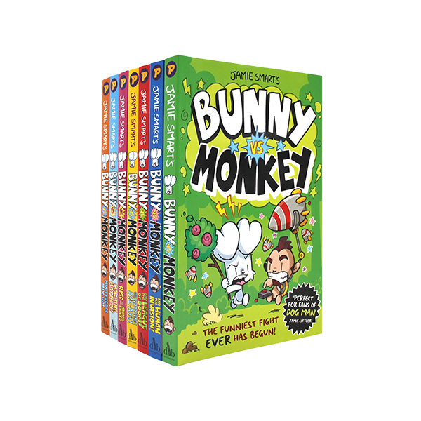 Bunny vs Monkey 7 Books Set - 그래픽노블/페이퍼북