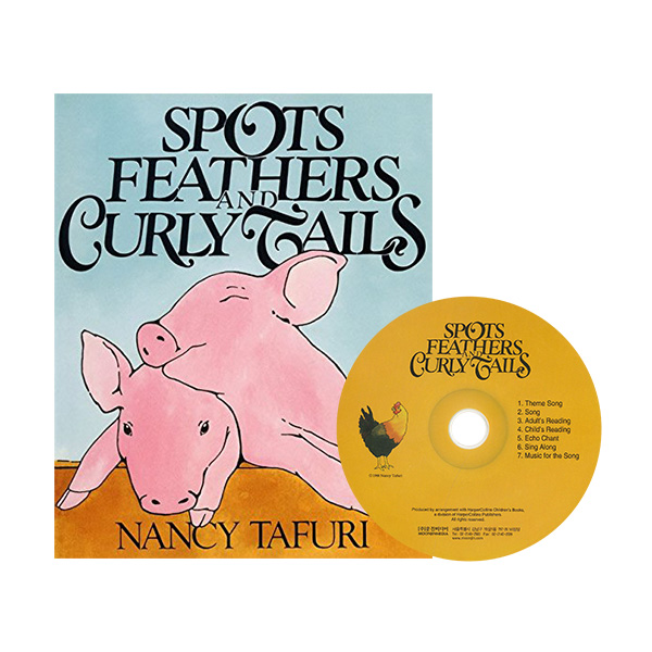 [창고세일] B급) Spots, Feathers, and Curly Tails (CD 음원 포함) - 페이퍼북