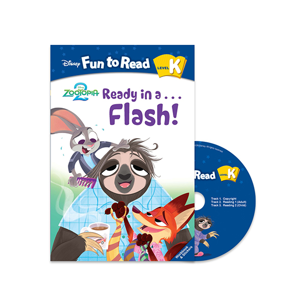 Disney Fun To Read Set K-21 Ready in a Flash! (Zootopia 2)