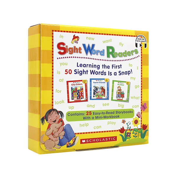 스콜라스틱 Sight Word Redaers 25 Books(Story Plus QR포함) - 페이퍼북