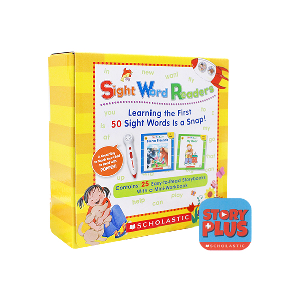 스콜라스틱 Sight Word Redaers 25 Books(Story Plus QR포함/팝펜 호환) - 페이퍼북
