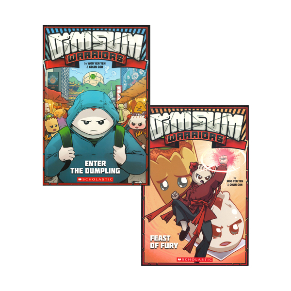 스콜라스틱 Dim Sum Warriors 2Books - 그래픽노블