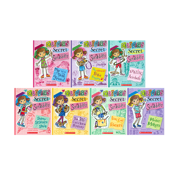 스콜라스틱 Olivia's Secret Scribbles 7 Books Set - 챕터북/페이퍼북