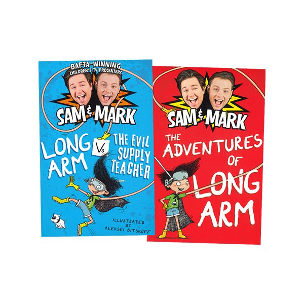 스콜라스틱 Sam & Mark Adventures of Long Arm Pair 2 Books Set - 챕터북