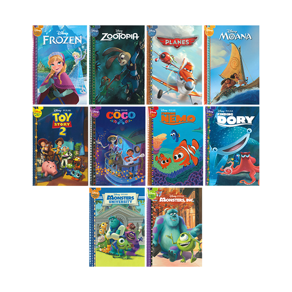 Disney Readers 10 Books Set - 하드커버북