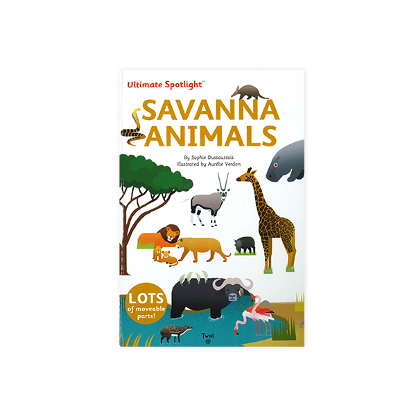 Ultimate Spotlight : Savanna Animals - 하드커버북